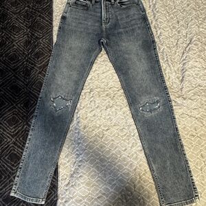 Ambercombie Boys Taper Jeans - Blue